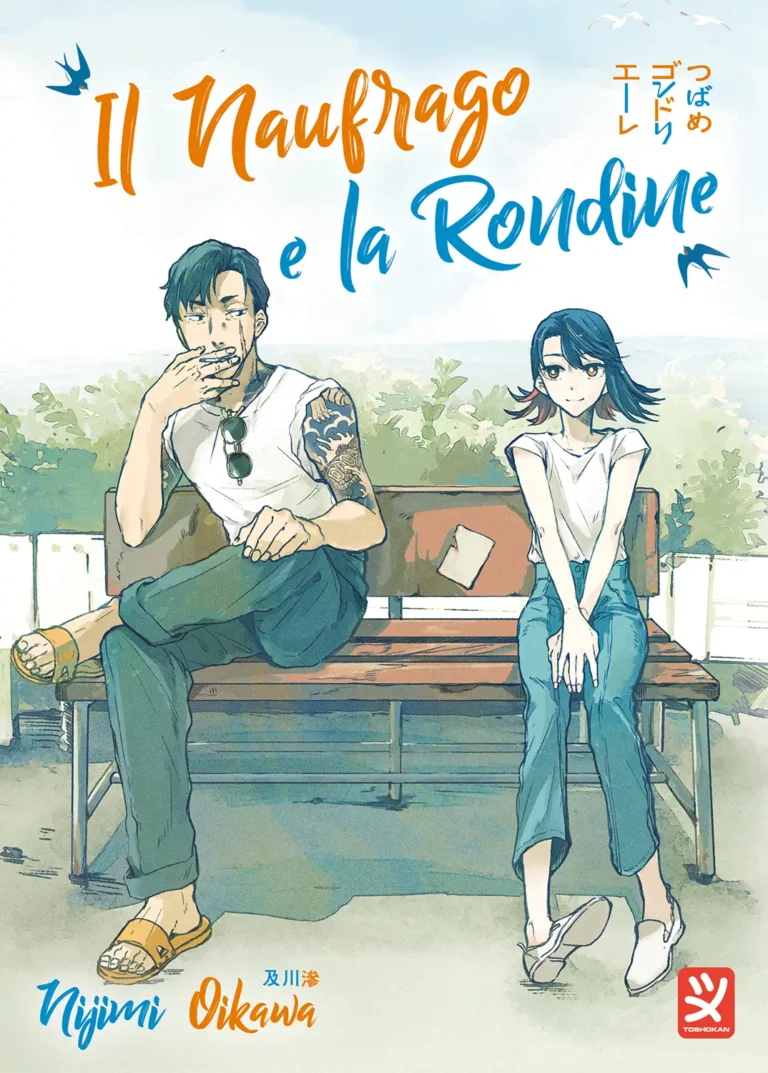 Il naufrago e la rondine copertina fronte